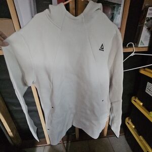Reebok Men's Cream Hoodie